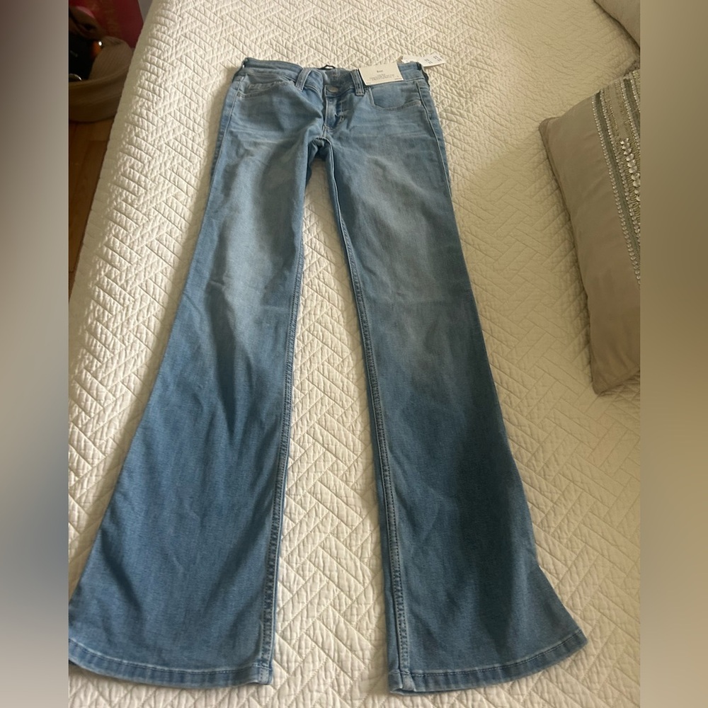 Hollister Light Blue Flare Jeans